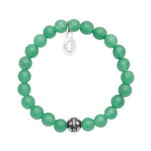 Bracelet Aventurine verte et Sphère