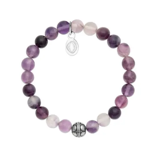 Bracelet Fluorite et Sphère