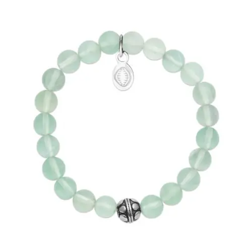 Bracelet Jade vert et Sphère