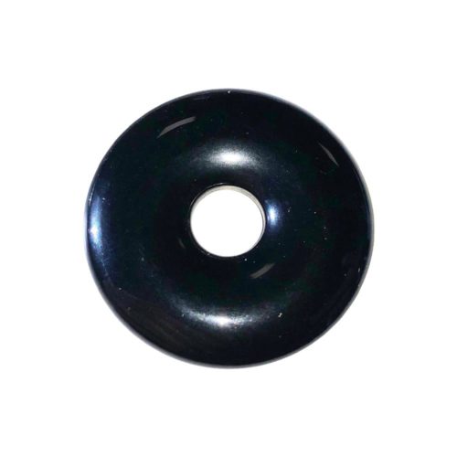 pi chinois donut agate noire 30mm