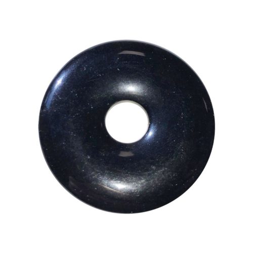 pi chinois donut agate noire 40mm