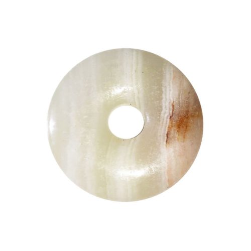 pi chinois donut aragonite verte 30mm