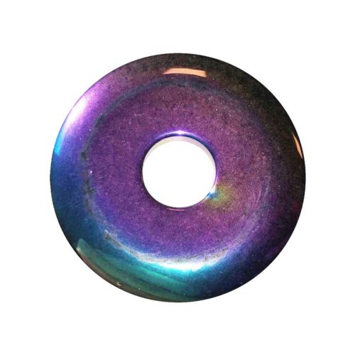 pi chino donut hematita arco iris 40mm