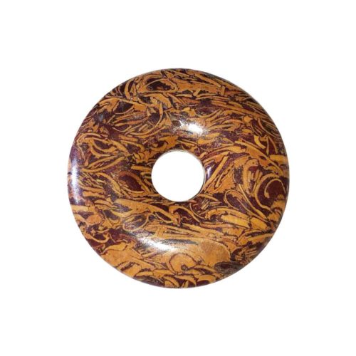 pi chino donut jaspe piel de serpiente 30mm