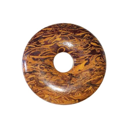 pi chino donut jaspe piel de serpiente 30mm