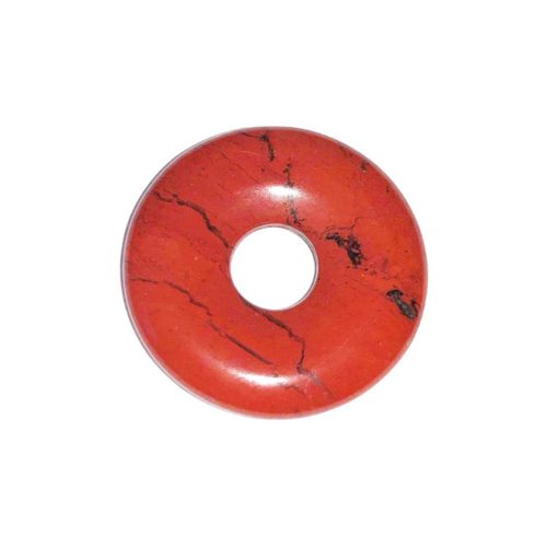 pi chino donut jaspe rojo 20mm