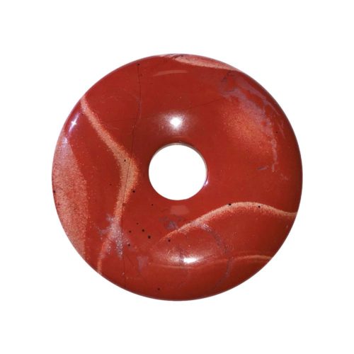 pi chinois donut jaspe rouge 40mm