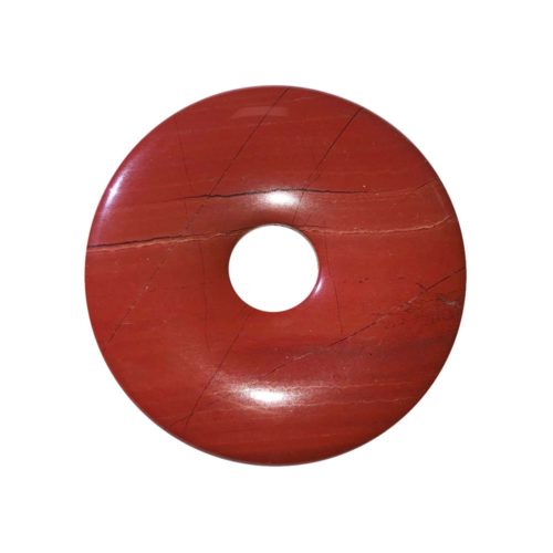pi chino donut jaspe rojo 40mm