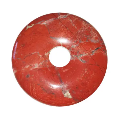 pi chino donut jaspe rojo 50mm