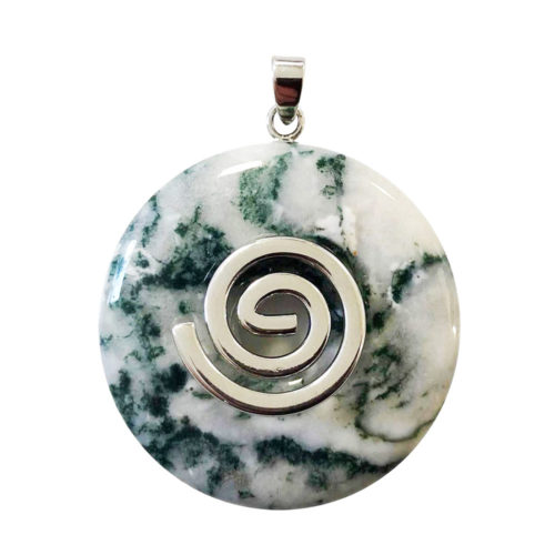 pendentif agate arbre pi chinois