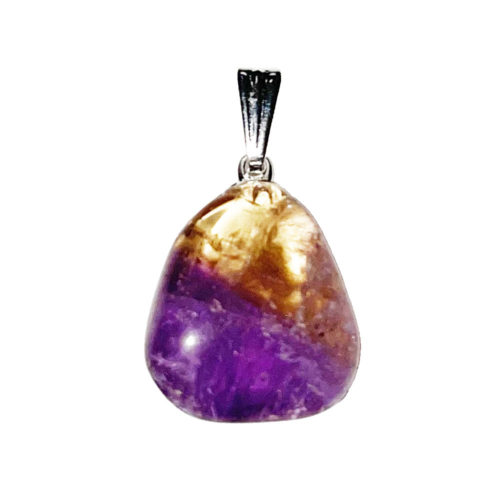 pendentif amétrine pierre roulée