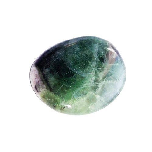 Pierre plate Fluorite multicolore