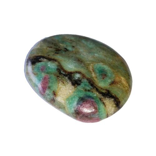 Pierre plate Rubis sur fuschite