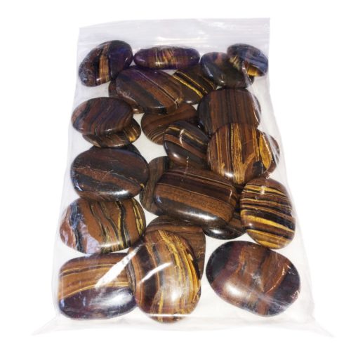 sachet pierres plates oeil de fer