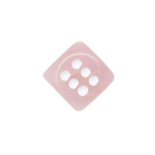 jeu de dés quartz rose