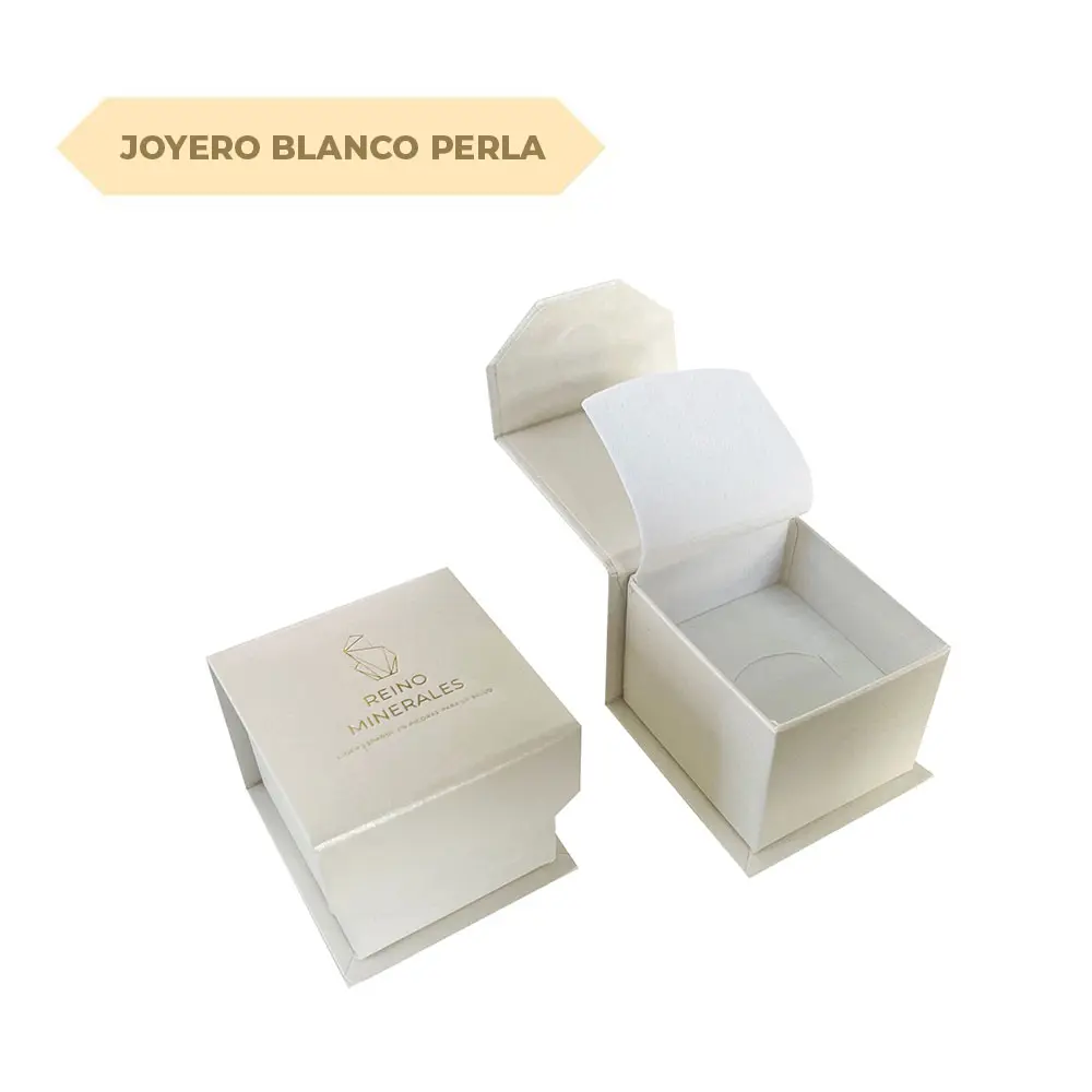 joyero blanco perla s