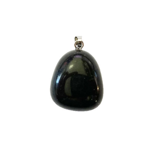 pendentif-agate-noire-pierre-roulee