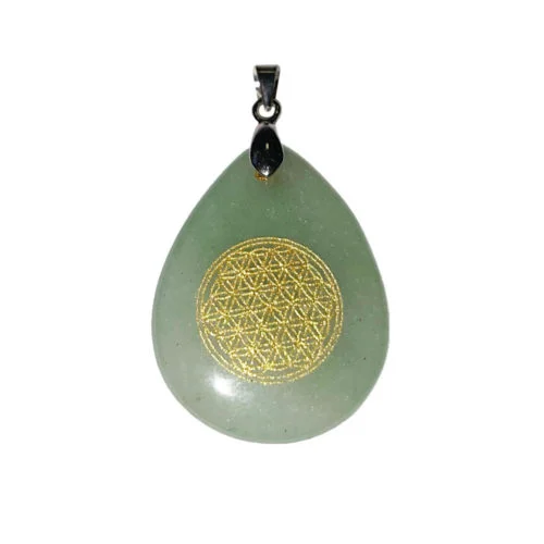pendentif-aventurine-verte-goutte-fleur-de-vie